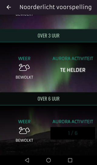 App screenshot dutch front view